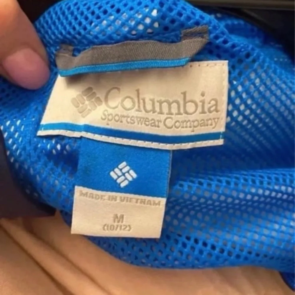 Columbia Blue and Black Jacket
